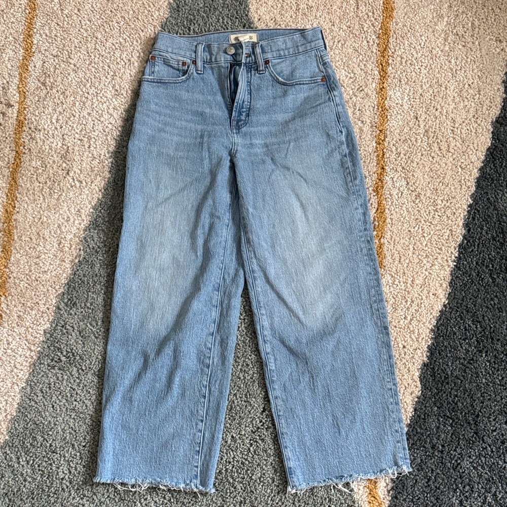Madewell The Perfect Vintage Wide-Leg Crop